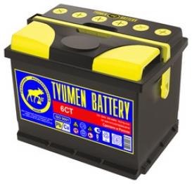 Фото АКБ 60а/ч п/п 550A Тюмень стандарт (L=242; b=175; h=190)