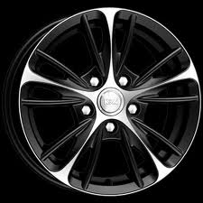 Фото Диск 14 5,5J*14 4/100/57,1+45 Мулен Руж алмаз чёрн.