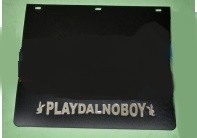 Фото Брызговик ГАЗель-3302 задний 230 мм ( бортовая ) резино-полимер.с надп.PLAYDALNOBOY