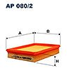 Фото Фильтр воздушный Filtron  AP080/2