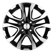 Фото Диск 15 6J*15 4/100/60,1+40 Khomen Wheels KHW-1503 (X-Ray) Black-FP