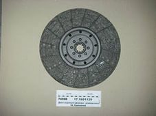 Фото Диск сцепления ведомый КАМАЗ лепестковой корзины универсальный (154 КПП)