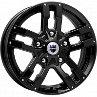 Фото Диск 16 6J*16 5/139,7/98,5+40 Штокман алмаз чёрн. K&K