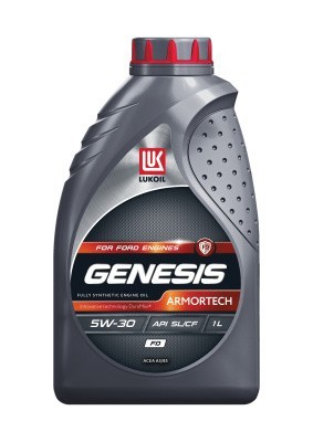 Фото Масло Лукойл GENESIS Armortech FD  5W30 A5/B5 SL/CF   1л. син. (1539458/3149867)