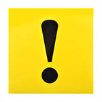 Фото Наклейка Начинающий водитель наружная 15х15см (05178)