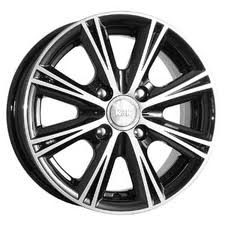 Фото Диск 14 5,5J*14 4/98/58,5+35 Аттика алмаз черн. K&K (7135)