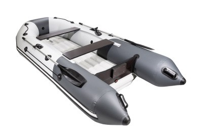 Фото Лодка надувная "Таймень NX 3200", НДНД, светло-серый/графит