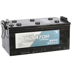 Фото АКБ 225а/ч о/п 1500А GLADIATOR Dynamic (L=518; b=275; h=238)