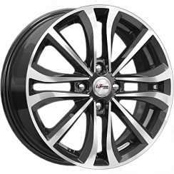 Фото Диск 16 6J*16 4/100/60,1+50 iFree Панган (KC-938) блэк джек