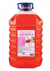 фото Мыло жидкое "Минута" в асс-те 5л