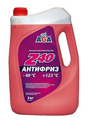 Фото Антифриз красный   5кг. AGA  (-40С) G12++