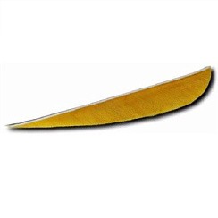 Фото Оперение натуральное 4" Parabol RW-Yellow