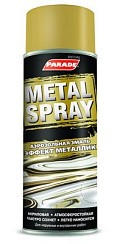 Фото Эмаль аэрозольная Металлик золото PARADE METAL SPRAY 35