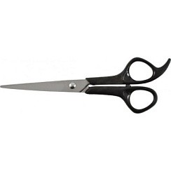 Фото Ножницы бытовые нержавеющие, лезвие толщ. 1,3мм, пластик. ручка 155мм FIT