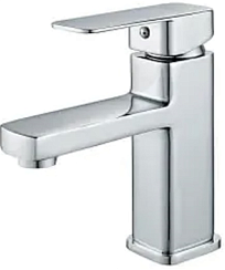 Фото Смеситель для умывальника /раковины A1001 ALOUTE на гайке, Ø35,