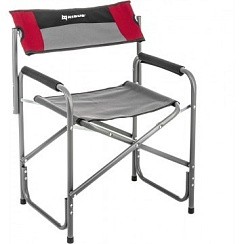 Фото Кресло директорское, 200 кг, поворотная спинка, серый/красный/черный (T-N-DC-07-PS-GRD) NISUS