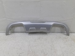 Фото Накладка заднего бампера 2180-81 Веста КРОСС нижняя «АВТОВАЗ» серебристая