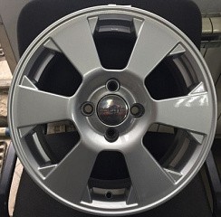 Фото Диск 15 6J*15 4/100/60,1+40 КС718(ZV 15 Logan II)сильвер K&K