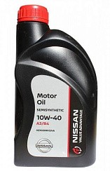Фото Масло NISSAN Motor Oil Value Advantage 3+ 10W40 A3/B4 SL/CF   1л.  п/с.