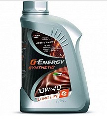 Фото Масло G-Energy Synthetic Long Life 10W40 SN/CF A3/B4 1л син.