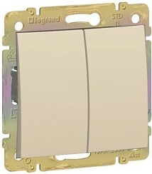 Фото Механизм выкл. 2-кл. сл. кость, VALENA Leg 774305