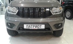 Фото Решетка радиатора УАЗ-3163 Патриот (облицовка пластм) ресталинг ПРАДО+сетка