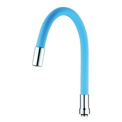 Фото Излив UCG-3257BU для смесителя ZOP4-F045X, Гибкий, Голубой, G-lauf