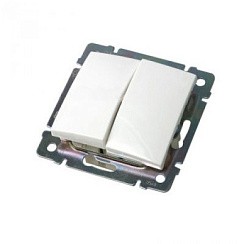 Фото Механизм выкл. 2-кл. бел., VALENA Leg 774405