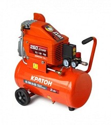 Фото Компрессор Кратон AC-260-24-DD 2 кВт 8 бар 260л/мин