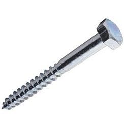 Фото Шуруп с шестигранной головкой  6/80 (2) 12012 VIPL