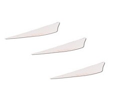 Фото Оперение Interloper Натуральное 4" (Белый)