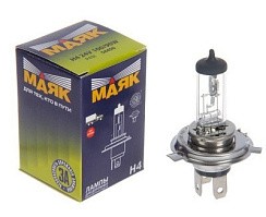 Фото Автолампа H4 24V 100/90W P43t Маяк дальний и ближний