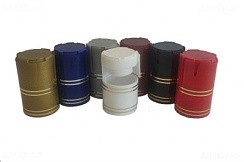 Фото Колпак полимерный под винт, Бордовый