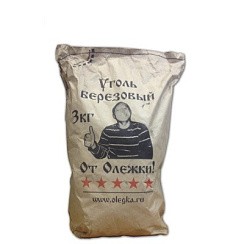 Фото Уголь березовый/древесный  3кг
