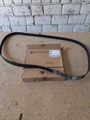 Фото (3974030.) Ремень №2190 генератора 3310 Валдай,ПАЗ дв.Cummins 3,8 8PK FOTON Оригинал