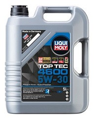Фото Масло LIQUI MOLY Top Tec 4600  5W30 C2/C3 SN   5л. синт. 8033
