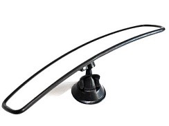 Фото Зеркало салона 3221 Газель панорам.на присоске бол.330 мм ALMEGA