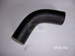 Фото (21213-1303090-00) Патрубок от ГБЦ к термостату 21213 (перепуск.средний) "БРТ"