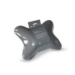 Фото Подушка на подголовник 'Косточка' 30х20 см., искус. кожа LECAR "АВТОВАЗ"