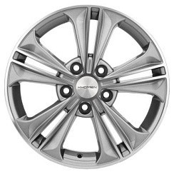 Фото Диск 16 6J*16 5/114,3/67,1+43 Khomen Wheels KHW1603 (Creta/Seltos) Gray-FP