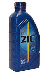 Фото Масло ZIC X5 10W40 SP   1л. п/с.