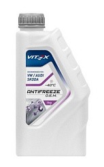Фото Антифриз фиолетовый G12++ 1кг. VITEX  O.E.M. for VW Audi Skoda, Mercedes 325.5, MAN