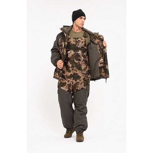 Фото Костюм "ГОРНЫЙ -15" (Алова/Таслан) ПК Зеленый Камо (48-50 рост 182-188)АКЦИЯ!!!