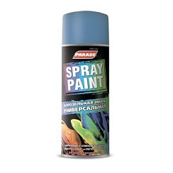 Фото Эмаль аэрозольная Синий сигнальный PARADE SPRAY PAINT RAL 5005