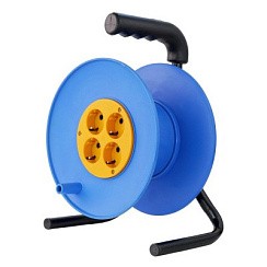 Фото Катушка без провода GLANZEN 4 гн. с зазем. Ф240мм EL-00-240Z