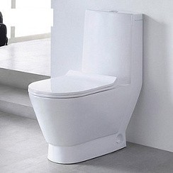 Фото Монолит SM9004A, тонкое сиденье ПП (с гофрой и подводкой)