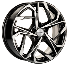 Фото Диск 17 7J*17 5/108/63,35+50 Khomen Wheels KHW-1716 Black-FP