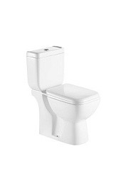 Фото Унитаз-компакт A2104, сиденье тонкое ДП,крепления, арматура,гориз. выпуск EvaGold