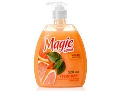фото Мыло жидкое Magic Boom грейпфрут/лимон  520мл