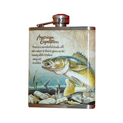 Фото Фляжка Рыба 210 мл А02-1